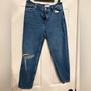 Abercrombie & Fitch High Rise Blue Jeans